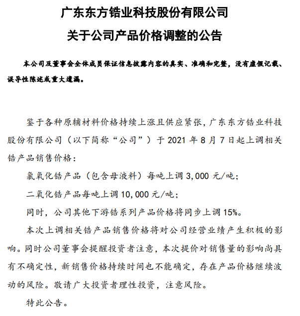 鋯業(yè)行情探秘，小巷中的隱藏商機